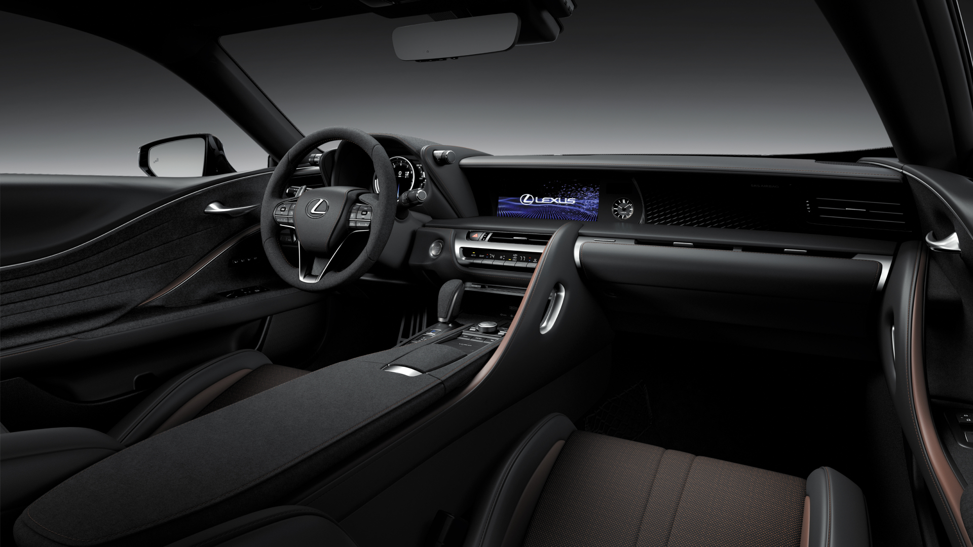 Interior of 2021 LC Inspiration Series