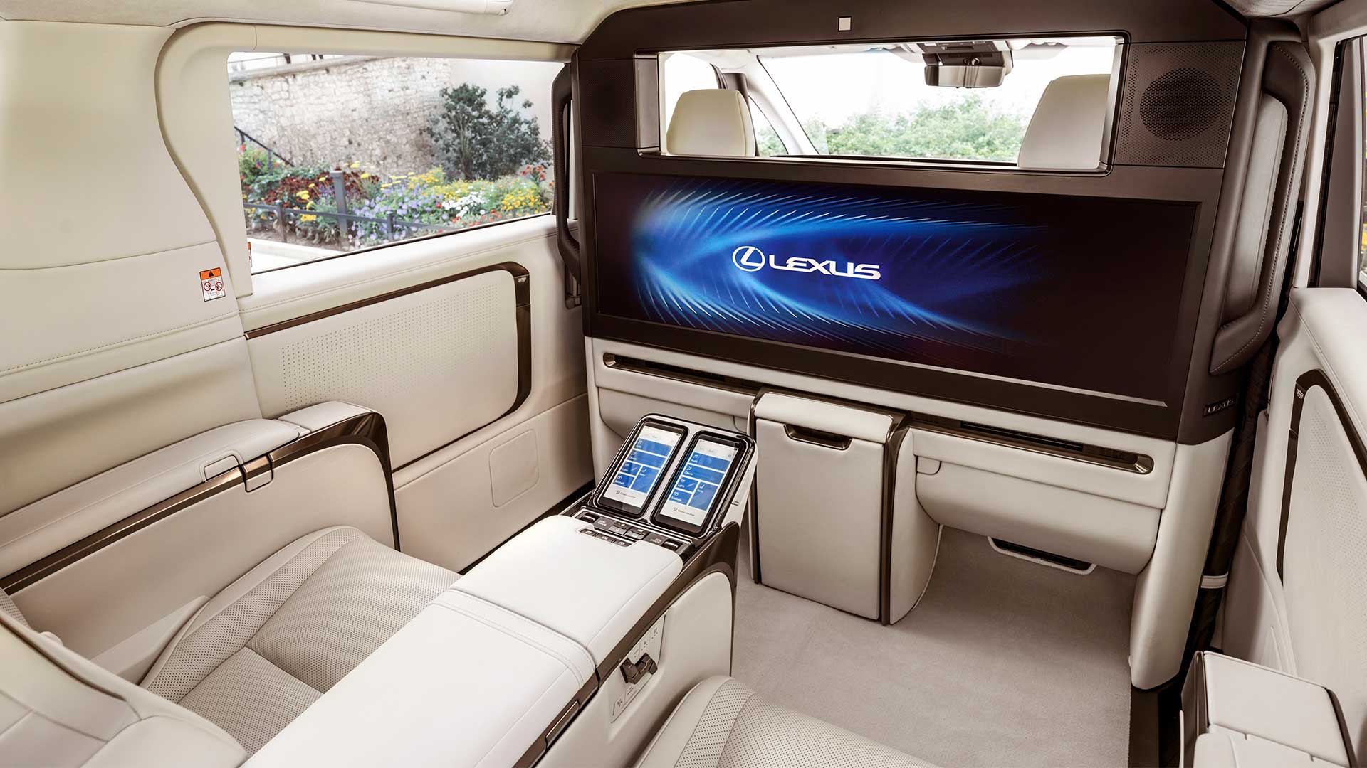 2024 Lexus LM 500h. Overseas pre-production model shown. Australian grades, features & specifications may differ.